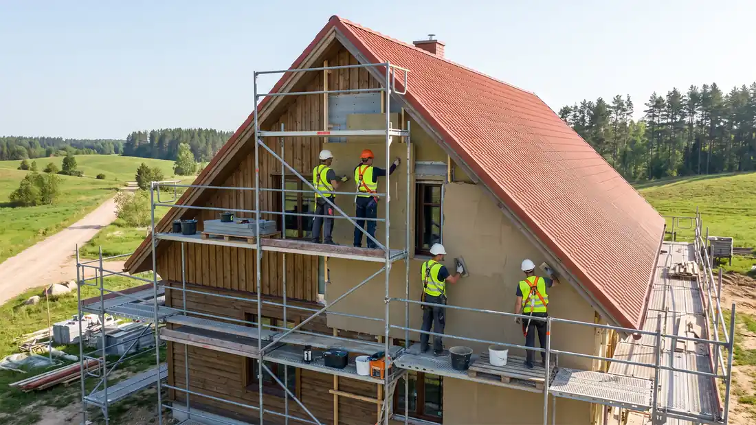 Fasāžu siltināšana un apdare – cenas un pakalpojuma pieteikums | Mājas Vide