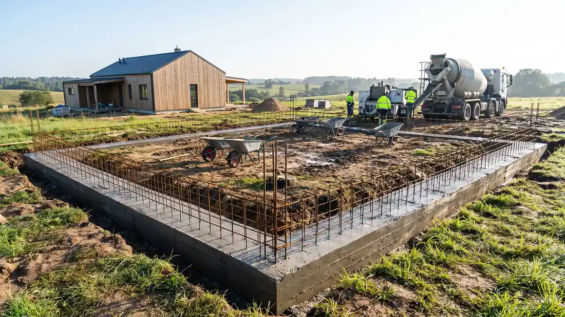 Pamatu izbūve un betonēšana – cenas un pakalpojuma pieteikums | Mājas Vide
