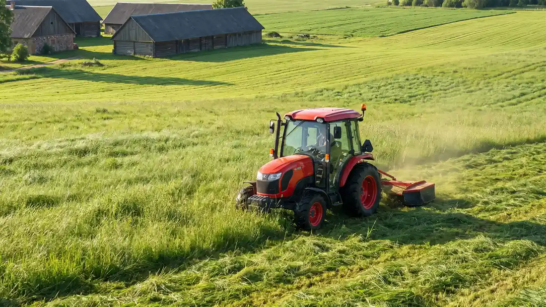Zāles pļaušana ar traktoru – cenas un pakalpojuma pieteikums | Mājas Vide